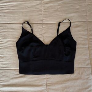 Abercrombie & Fitch Black Crop Top
